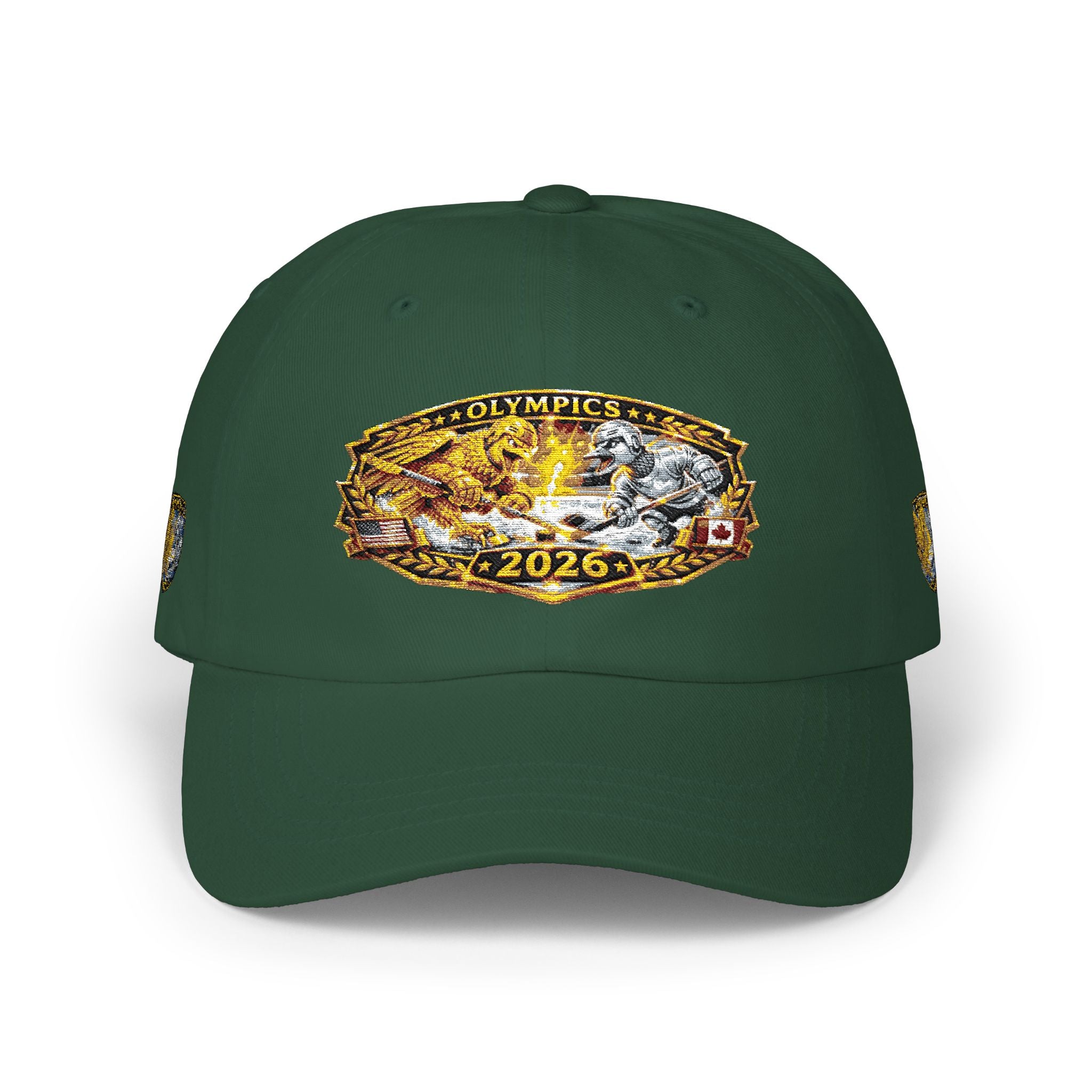 2026 Olympic Champion Dad Cap - Gold Medal Vintage Embroidered Baseball Hat