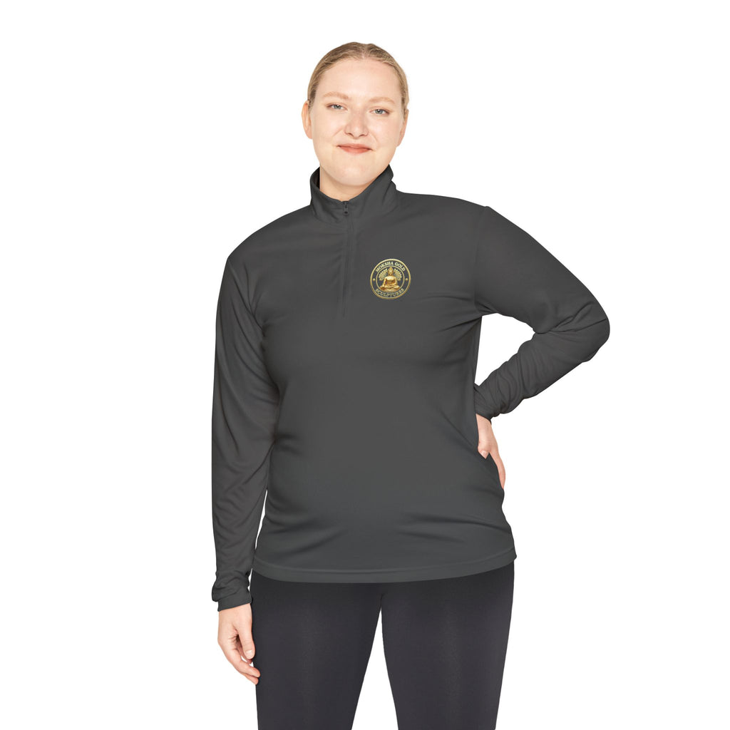 Quarter-Zip Pullover - Gold Coin Smile Logo