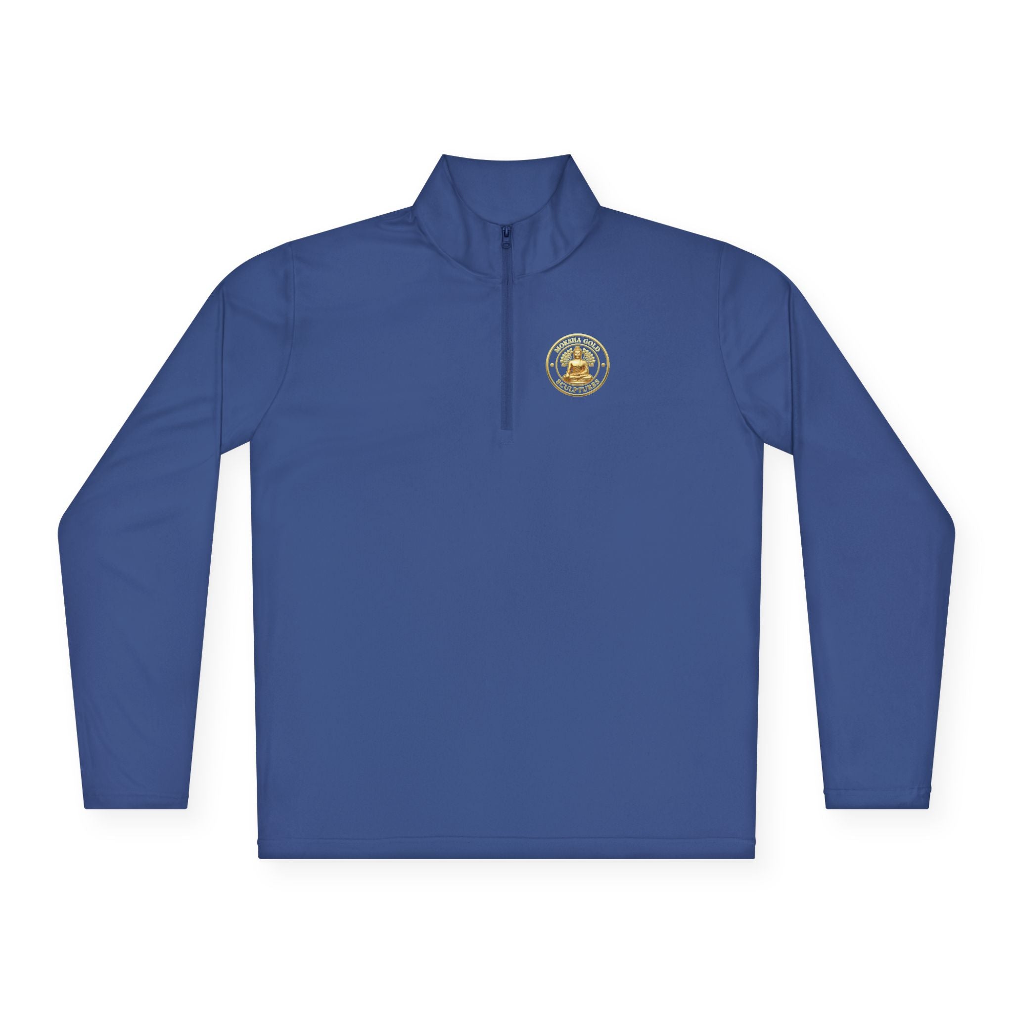 Quarter-Zip Pullover - Gold Coin Smile Logo