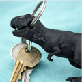 T-Rex Keychain Charm – Flexible TPU Dinosaur Tag | 3D Printed Keyring Pendant | PLA Nylon Options | Bag Charm Gift