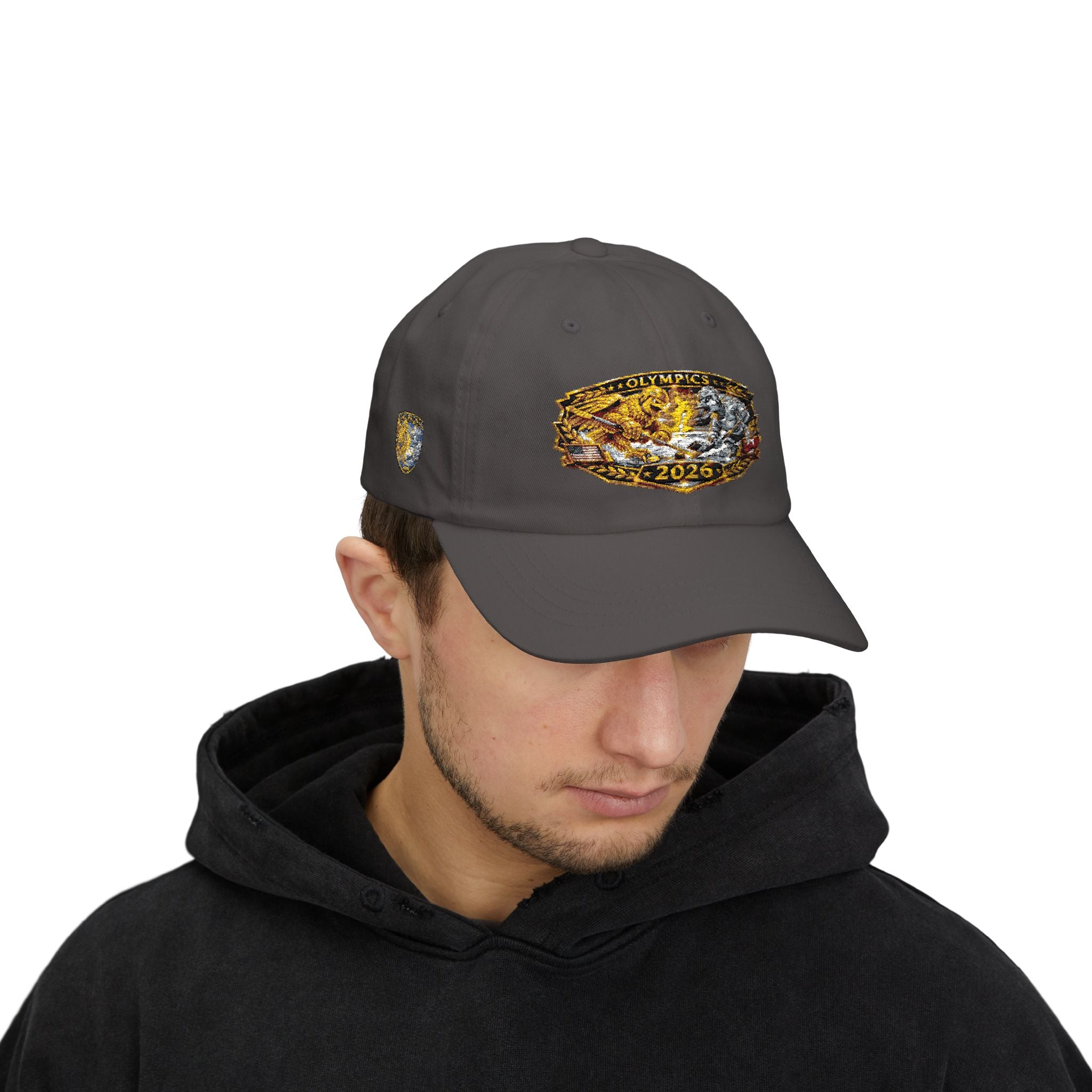 2026 Olympic Champion Dad Cap - Gold Medal Vintage Embroidered Baseball Hat