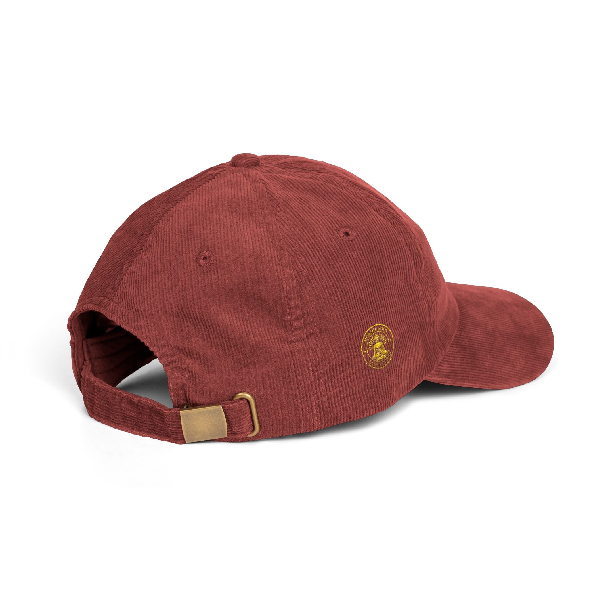Corduroy Baseball Cap — Vintage Embroidered Seal Logo