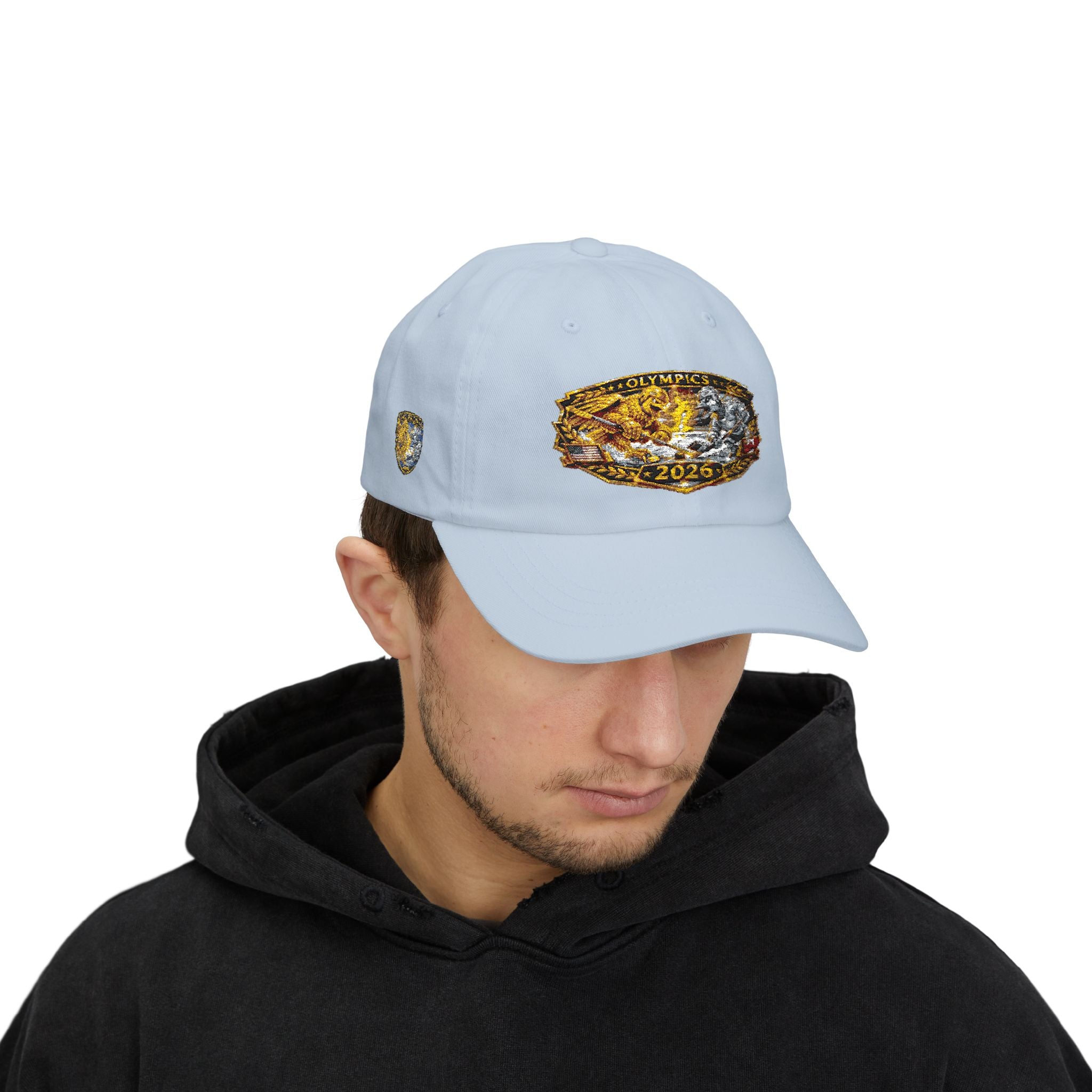 2026 Olympic Champion Dad Cap - Gold Medal Vintage Embroidered Baseball Hat