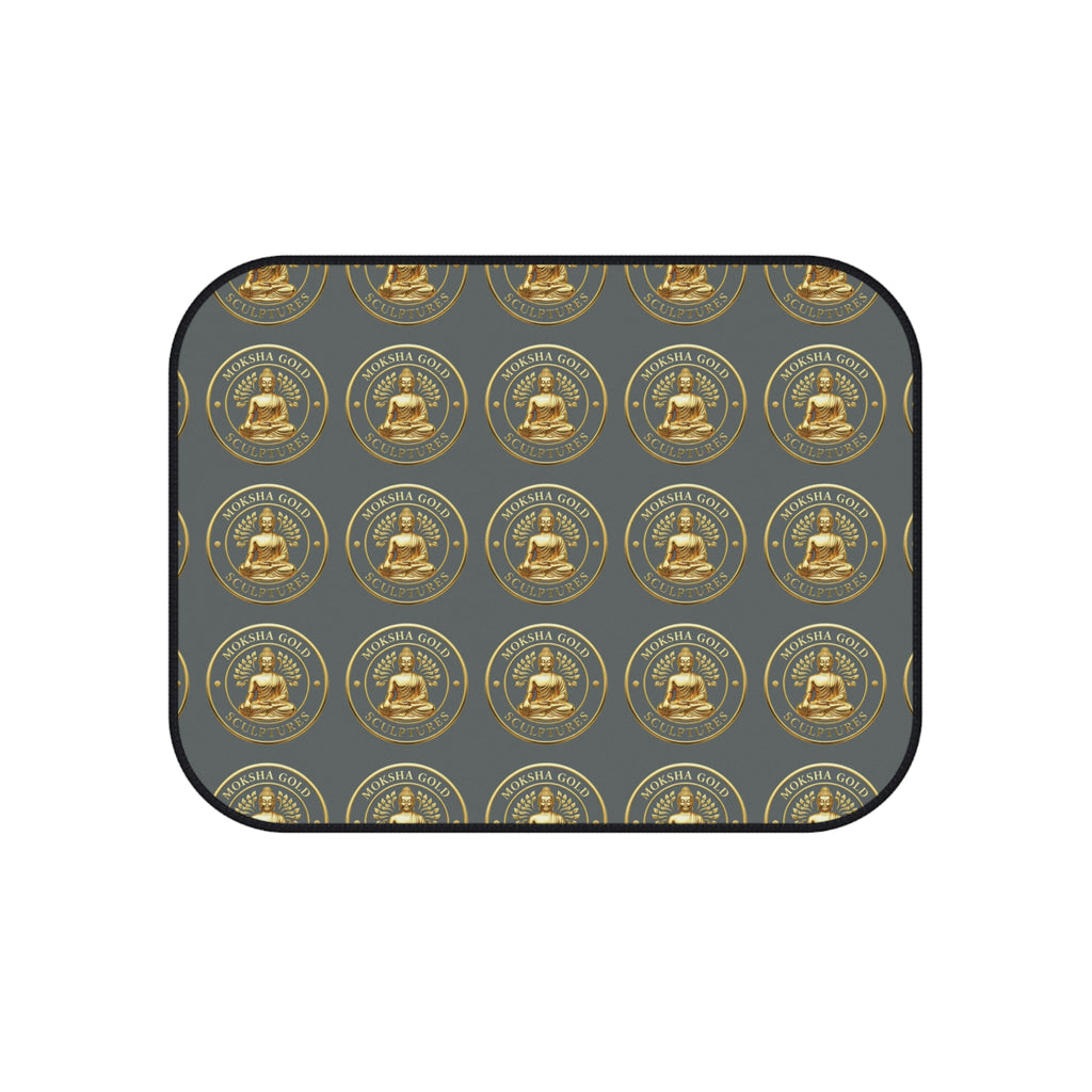 Car Mats — Vintage Compass Pattern Floor Mat Set (4-Piece)
