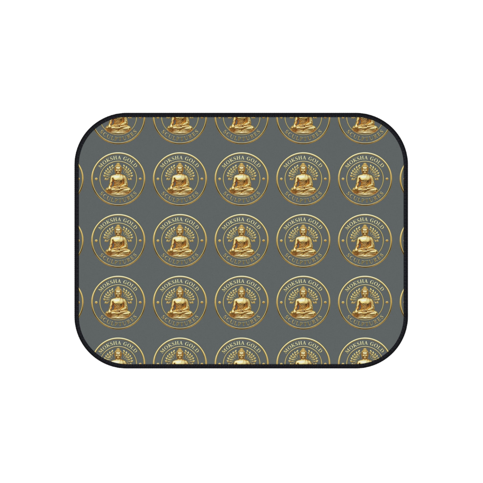 Car Mats — Vintage Compass Pattern Floor Mat Set (4-Piece)