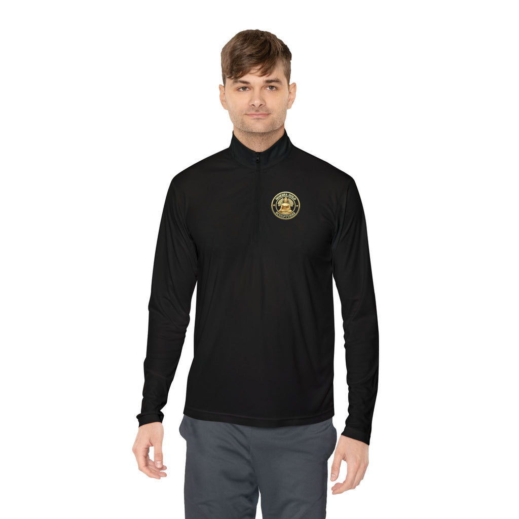 Quarter-Zip Pullover - Gold Coin Smile Logo