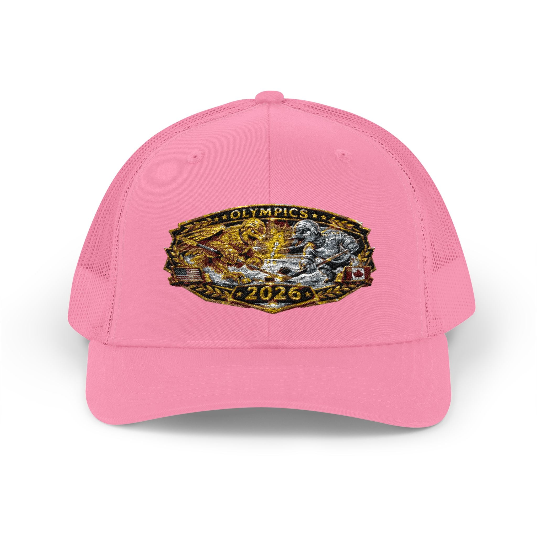 2026 Gold Rush Bear Patch Snapback Trucker Hat