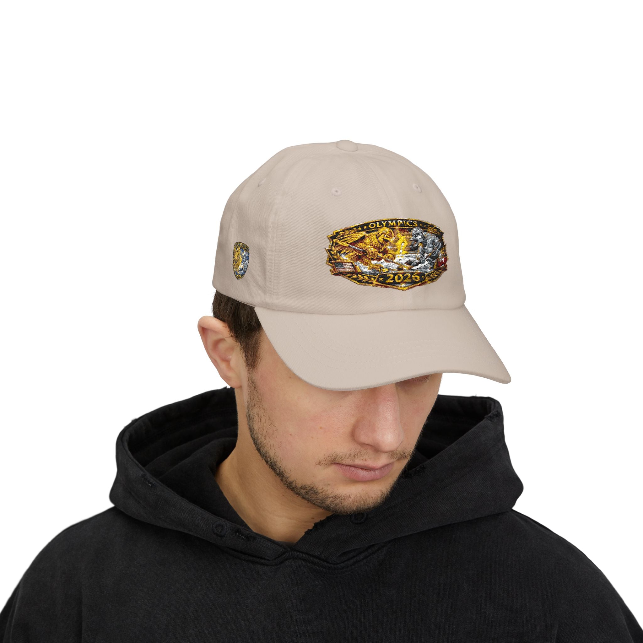 2026 Olympic Champion Dad Cap - Gold Medal Vintage Embroidered Baseball Hat