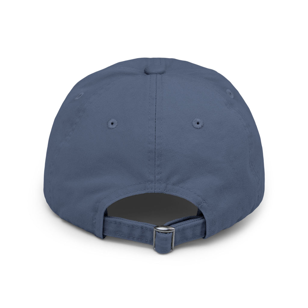 Distressed Baseball Cap — 2026 Olympic Crest Vintage Patch