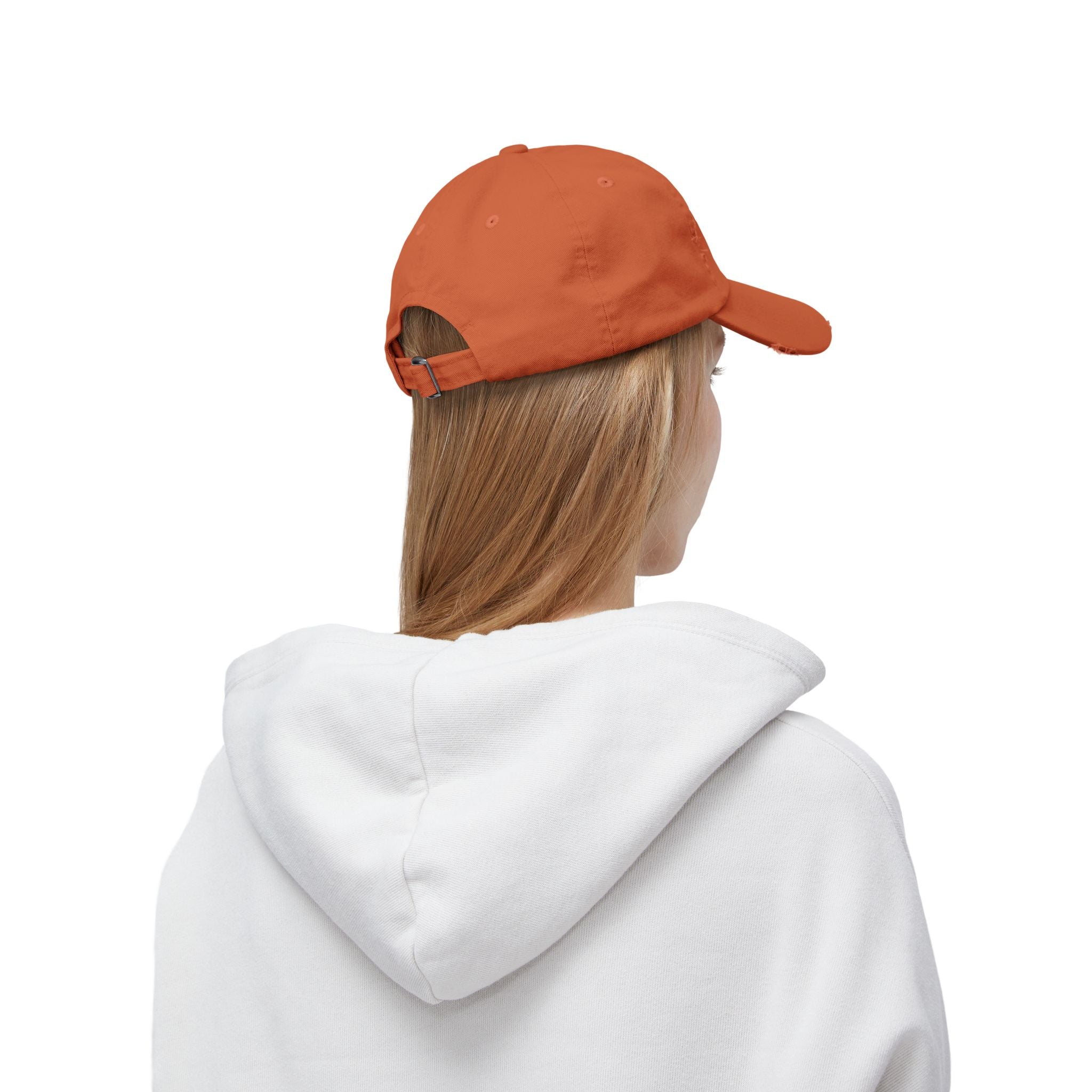 Distressed Baseball Cap — 2026 Olympic Crest Vintage Patch