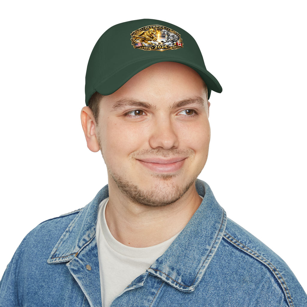 2026 Olympics Wrestling Patch Low Profile Baseball Cap