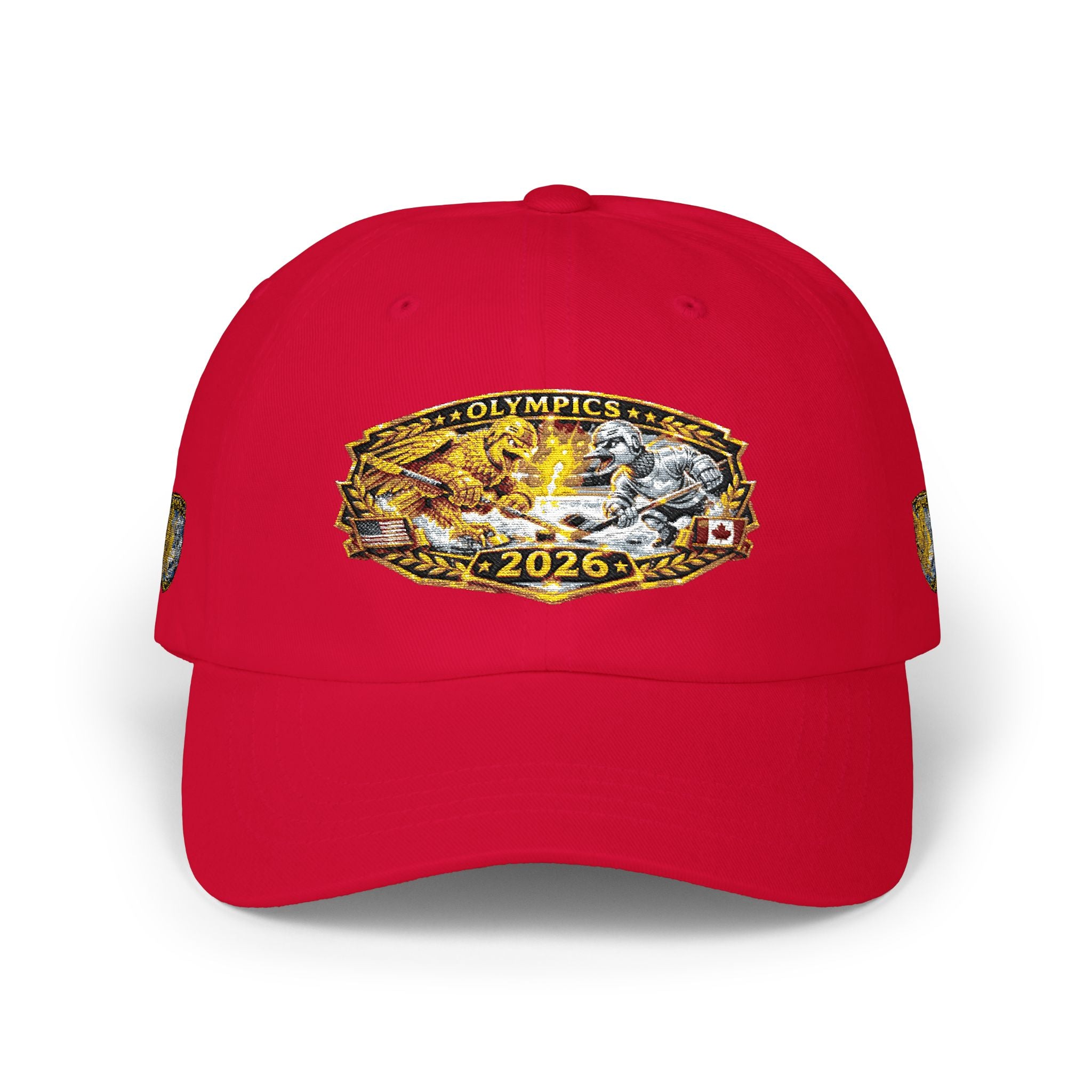2026 Olympic Champion Dad Cap - Gold Medal Vintage Embroidered Baseball Hat