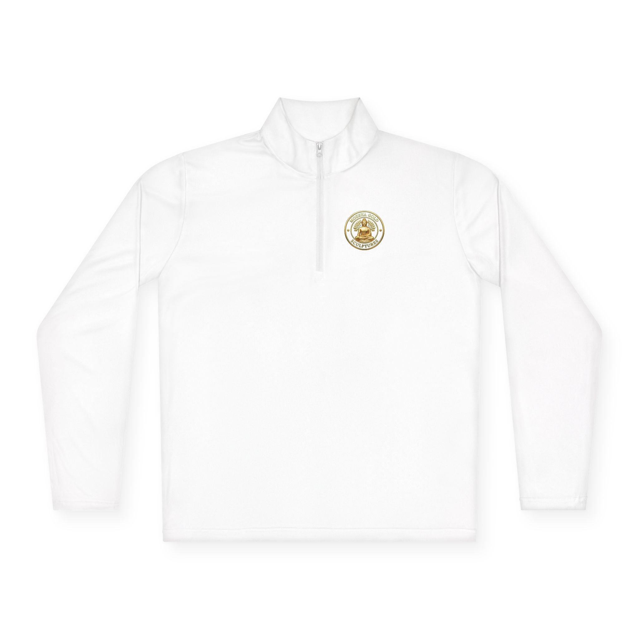Quarter-Zip Pullover - Gold Coin Smile Logo