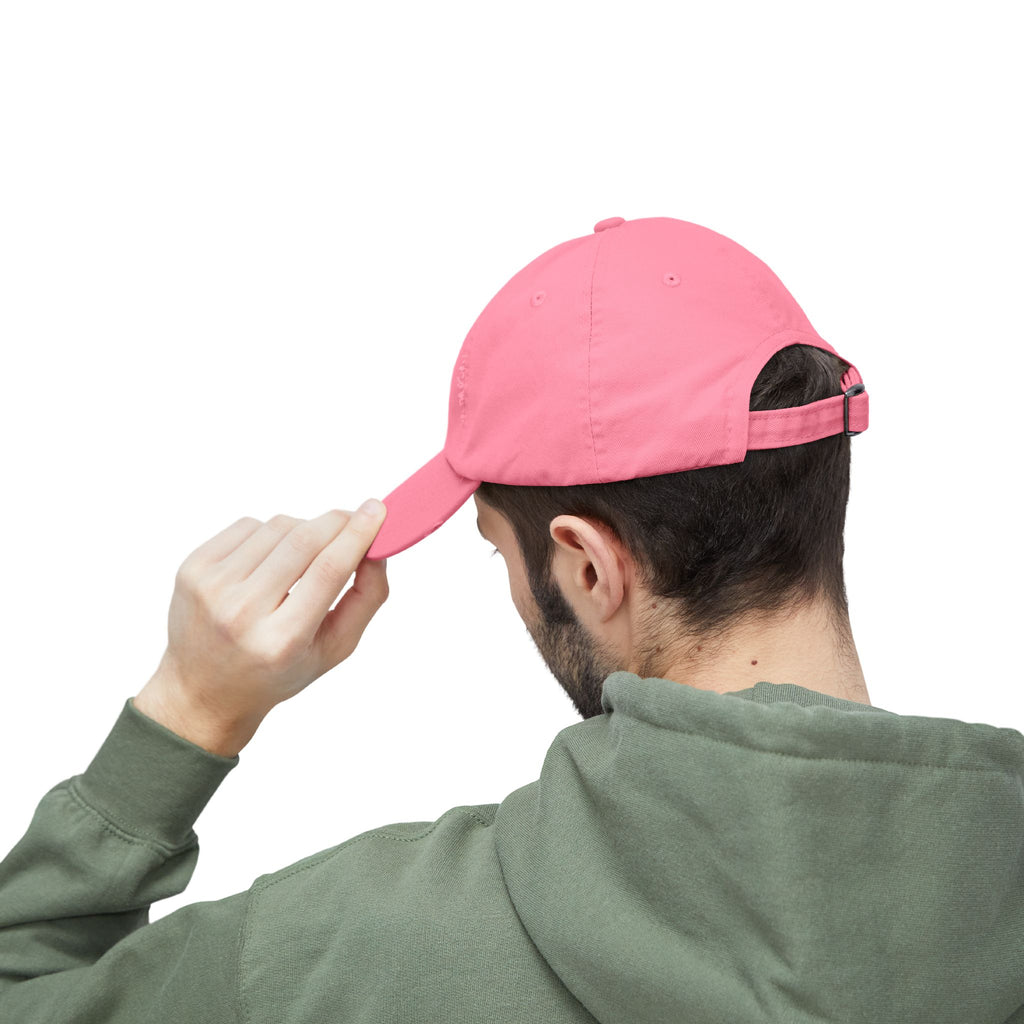 Distressed Baseball Cap — 2026 Olympic Crest Vintage Patch