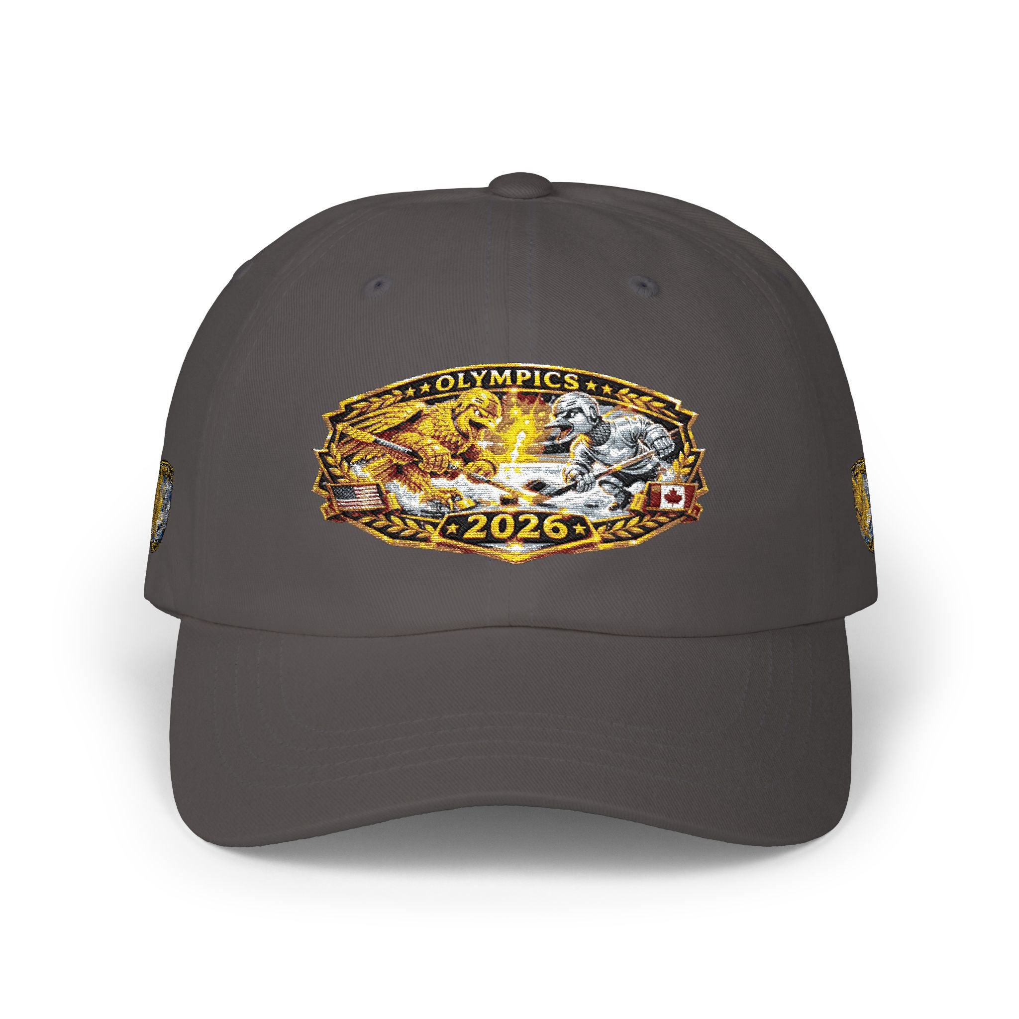 2026 Olympic Champion Dad Cap - Gold Medal Vintage Embroidered Baseball Hat