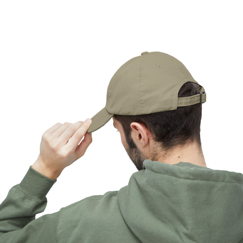 Distressed Baseball Cap — 2026 Olympic Crest Vintage Patch