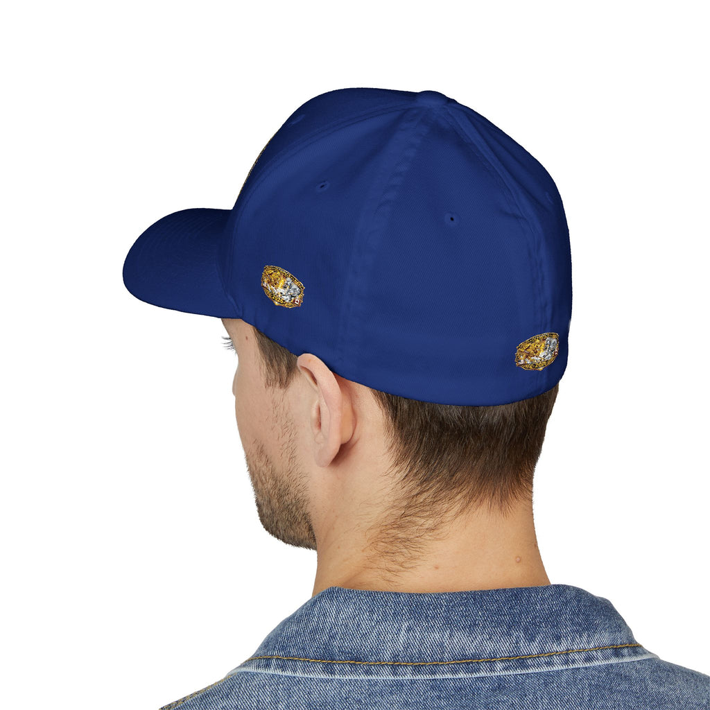 Embroidered Gold & Silver Belt-Style Patch Cap — 2023 Championship Design