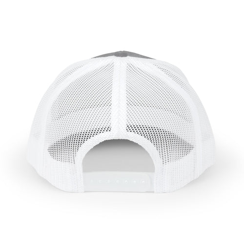 Buddha Embroidered Trucker Cap — Golden Meditation Snapback