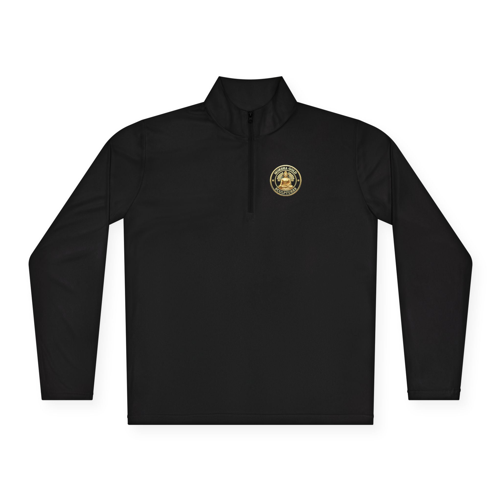 Quarter-Zip Pullover - Gold Coin Smile Logo