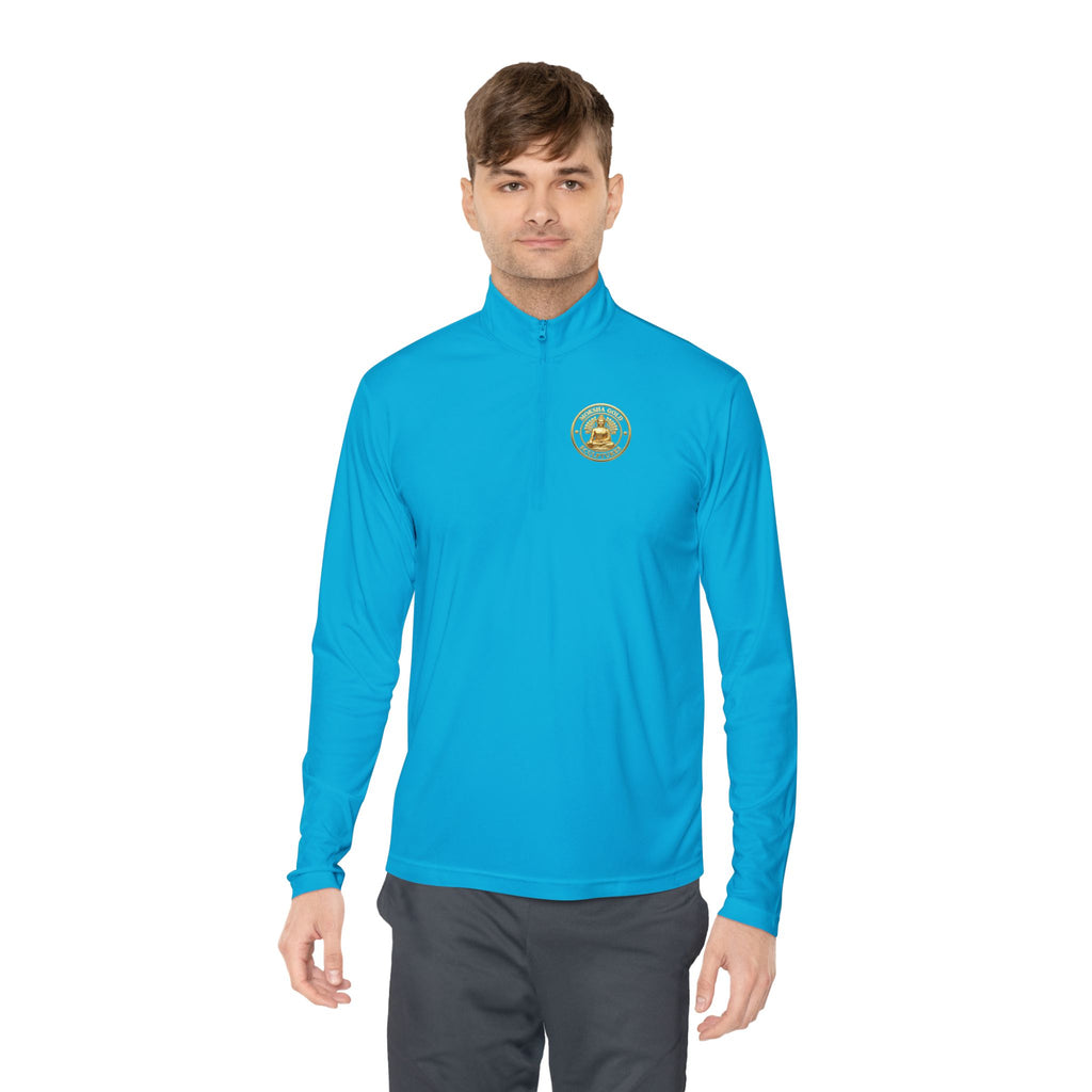 Quarter-Zip Pullover - Gold Coin Smile Logo
