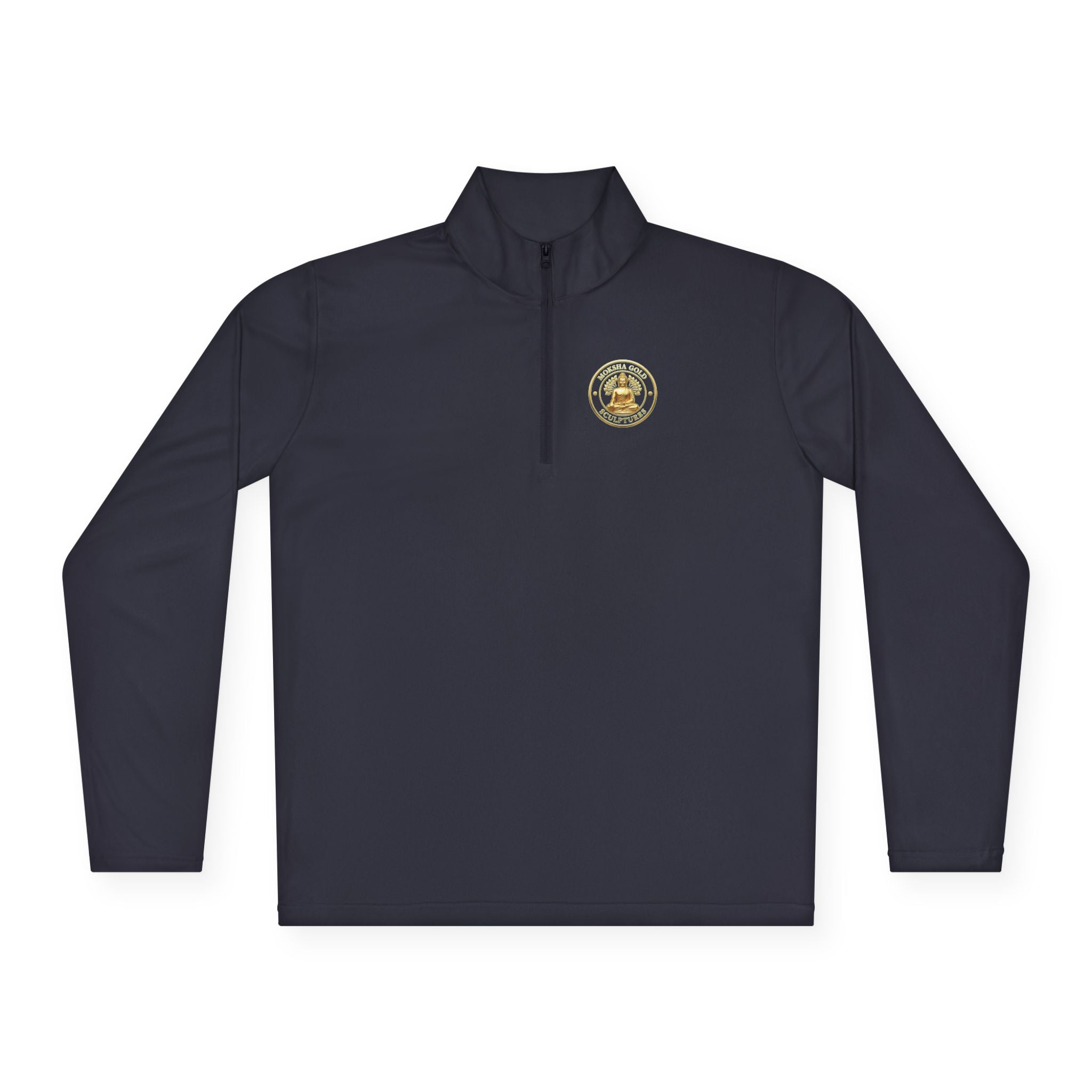 Quarter-Zip Pullover - Gold Coin Smile Logo