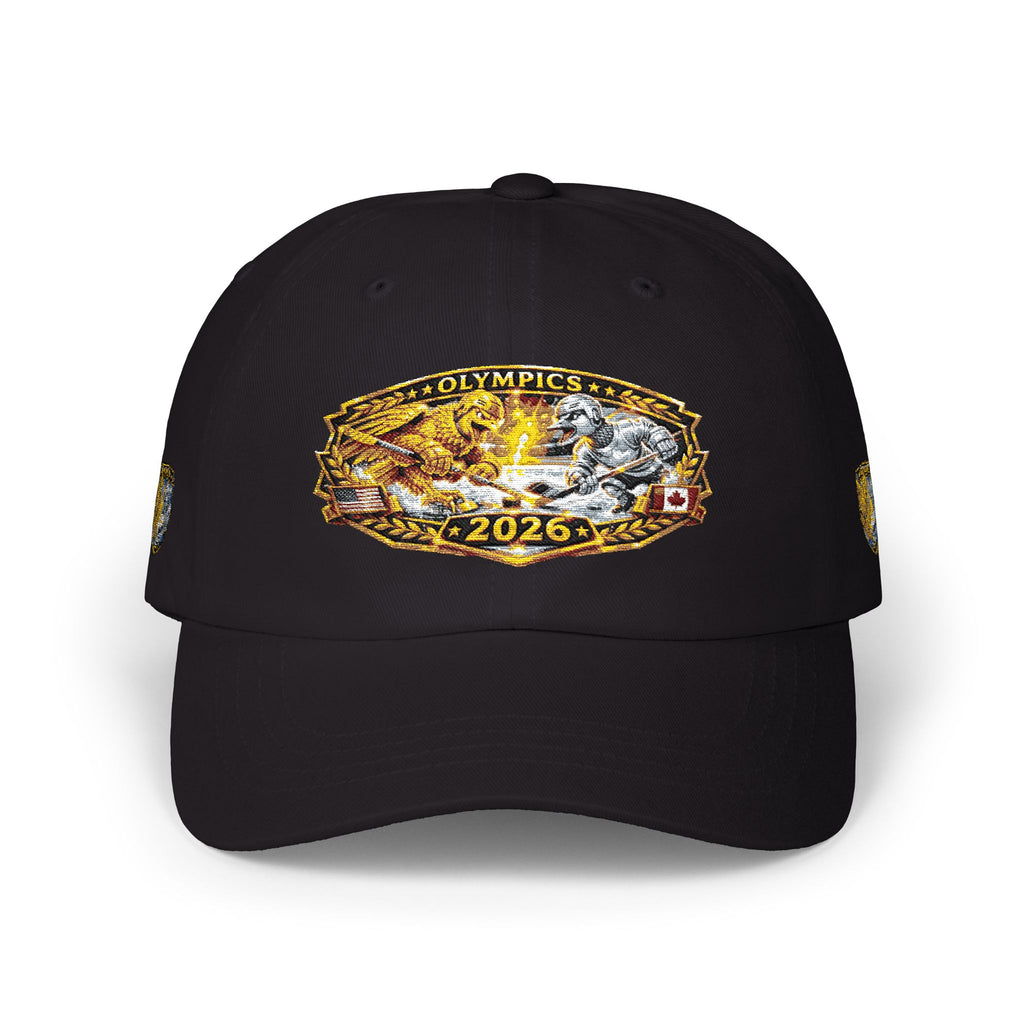 2026 Olympic Champion Dad Cap - Gold Medal Vintage Embroidered Baseball Hat