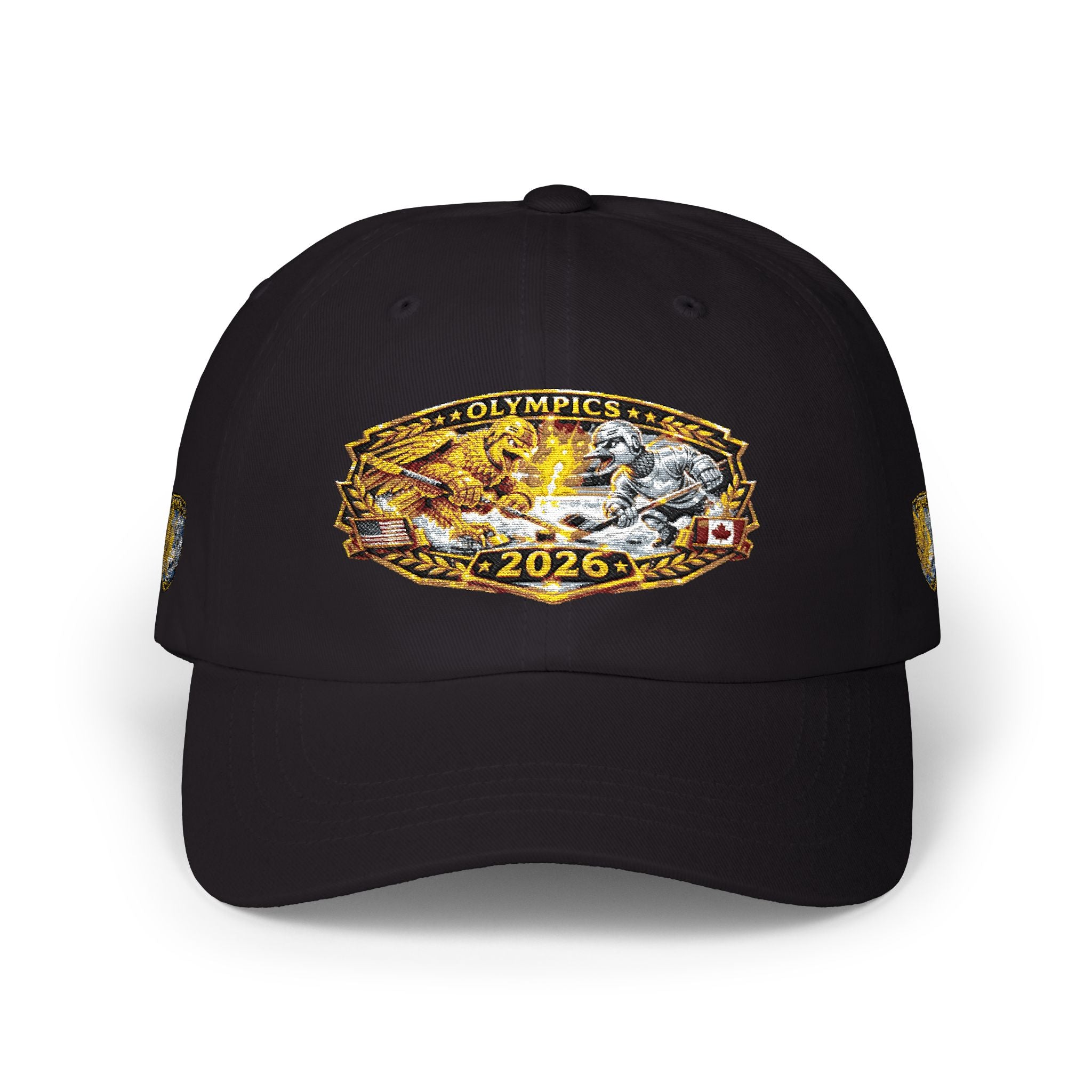 2026 Olympic Champion Dad Cap - Gold Medal Vintage Embroidered Baseball Hat