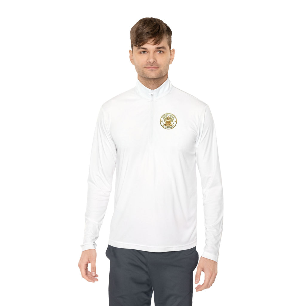 Quarter-Zip Pullover - Gold Coin Smile Logo