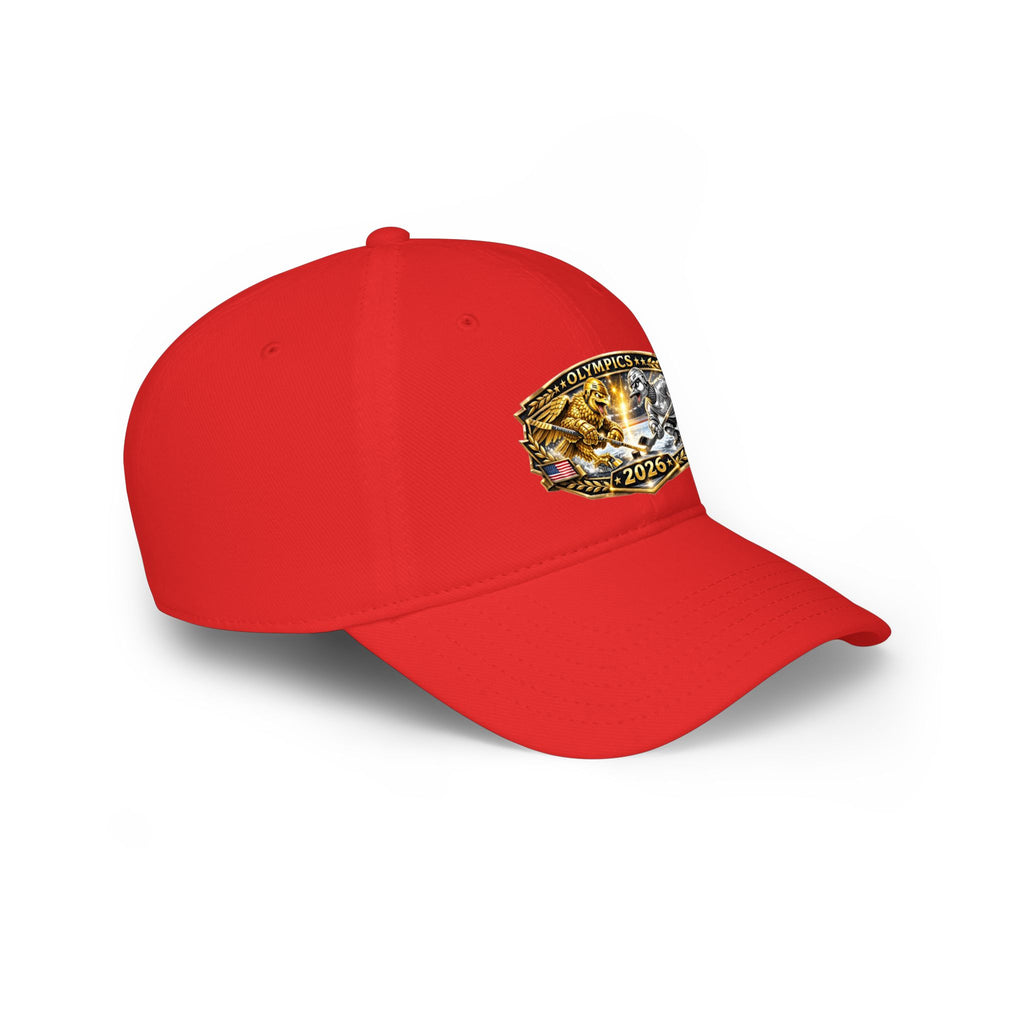 2026 Olympics Wrestling Patch Low Profile Baseball Cap