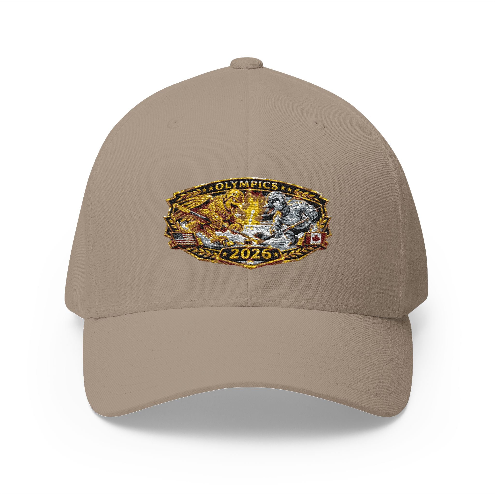 Embroidered Gold & Silver Belt-Style Patch Cap — 2023 Championship Design