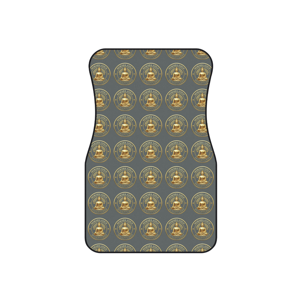 Car Mats — Vintage Compass Pattern Floor Mat Set (4-Piece)
