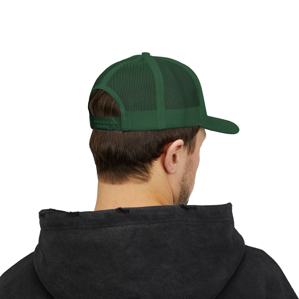 2026 Gold Rush Bear Patch Snapback Trucker Hat