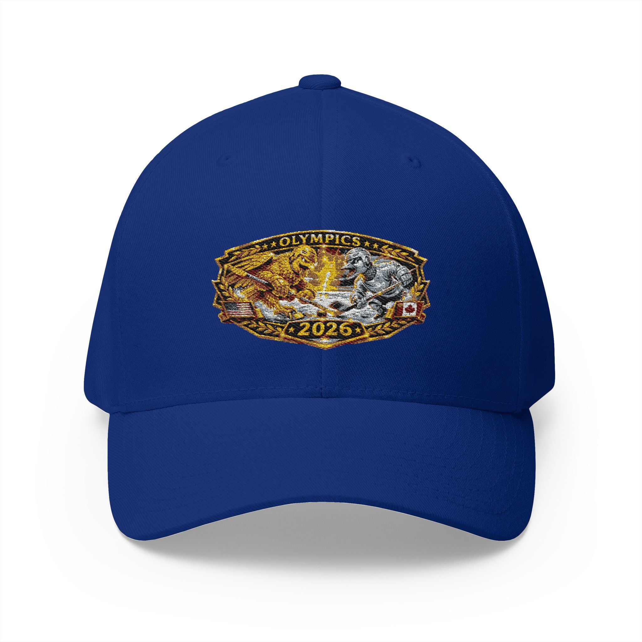 Embroidered Gold & Silver Belt-Style Patch Cap — 2023 Championship Design