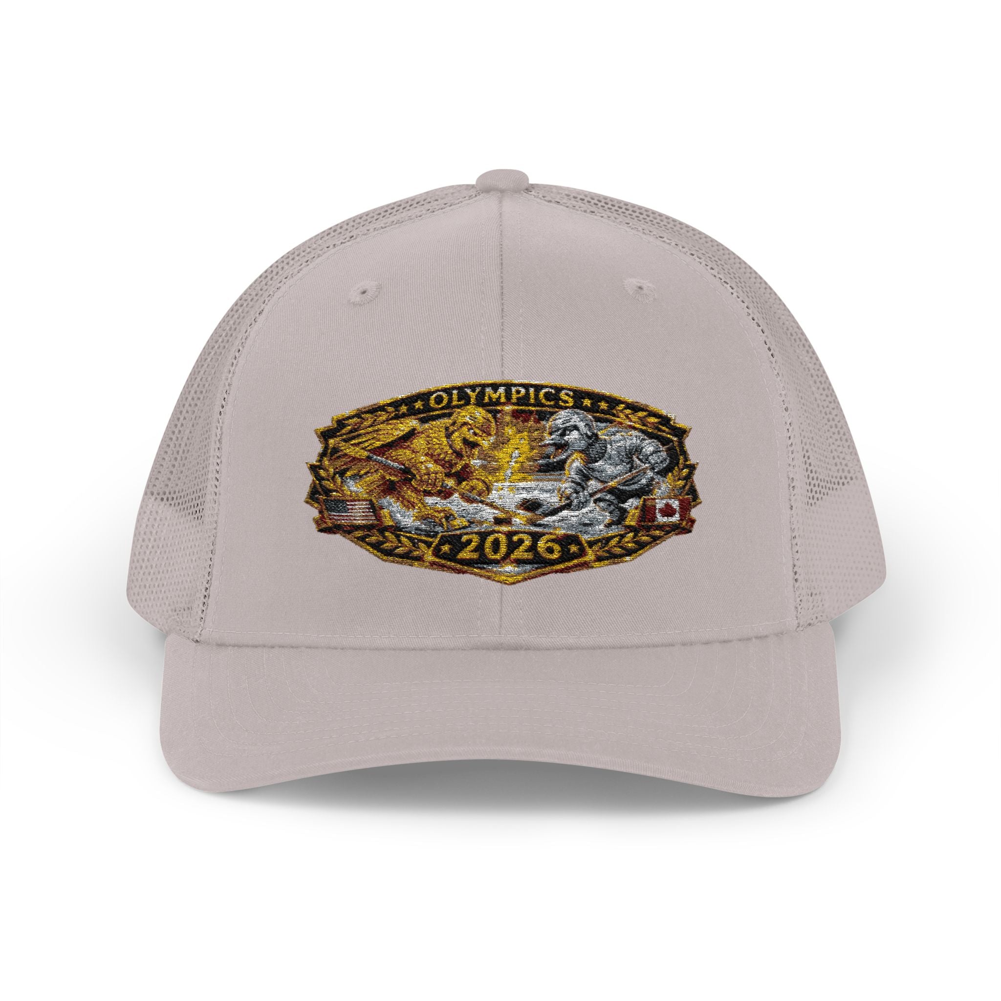 2026 Gold Rush Bear Patch Snapback Trucker Hat