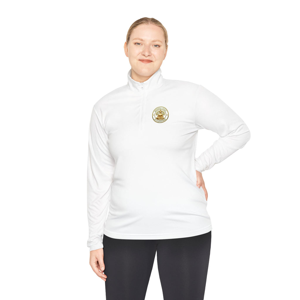 Quarter-Zip Pullover - Gold Coin Smile Logo