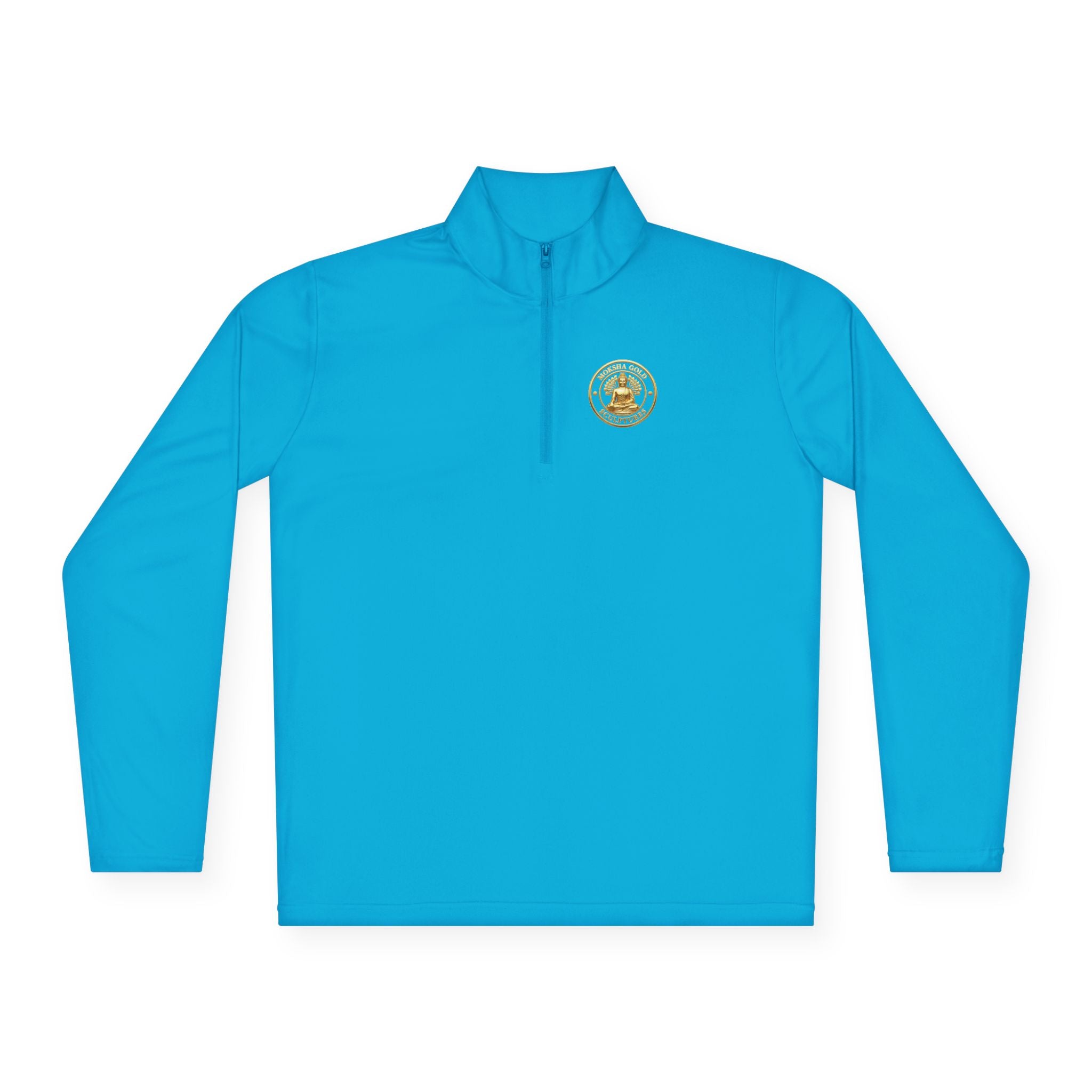 Quarter-Zip Pullover - Gold Coin Smile Logo