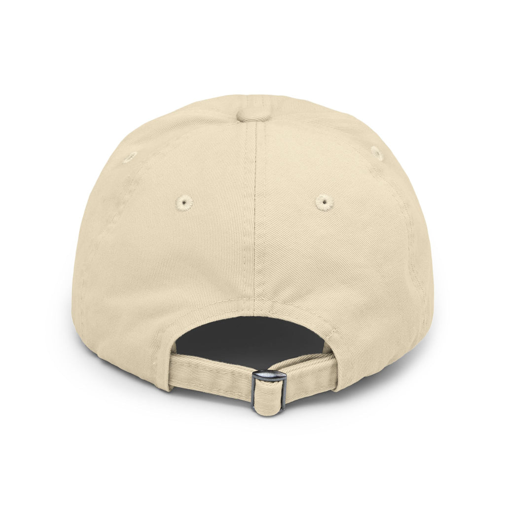 Distressed Baseball Cap — 2026 Olympic Crest Vintage Patch