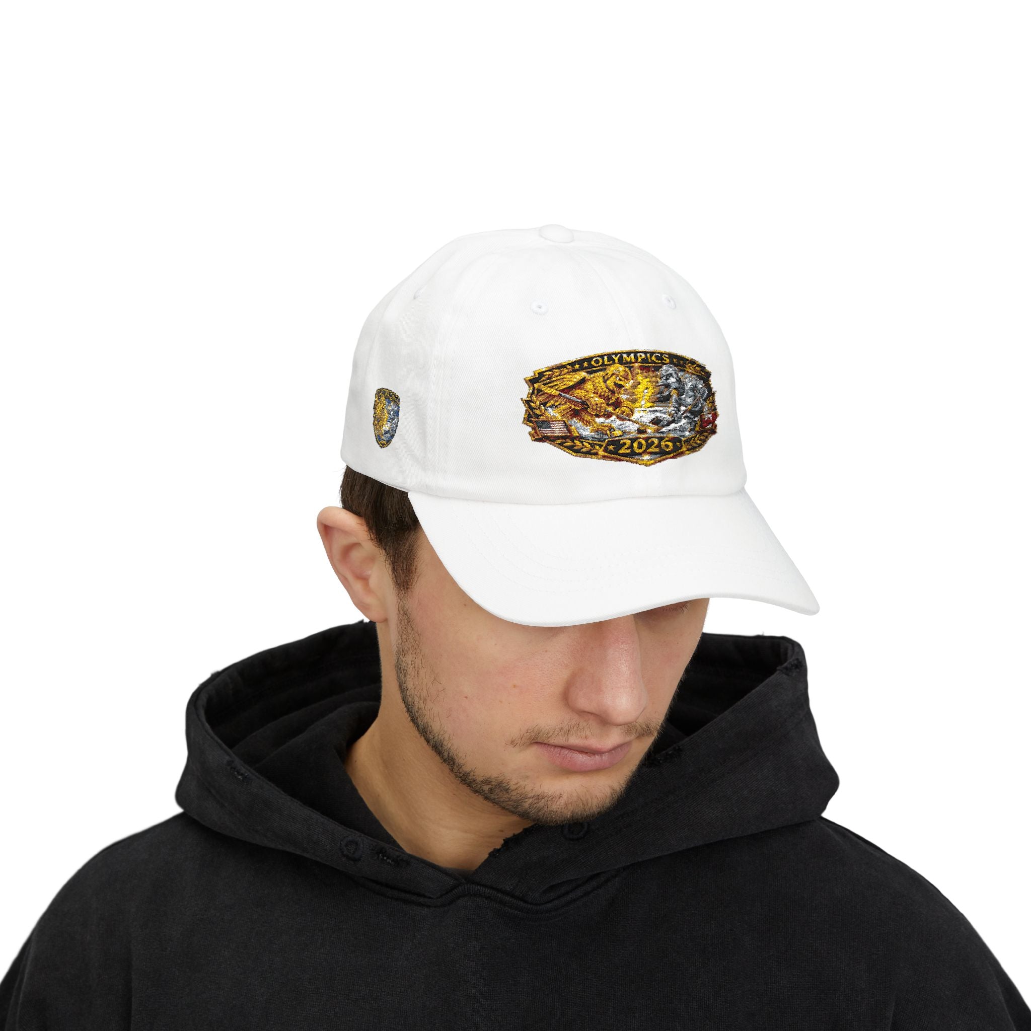 2026 Olympic Champion Dad Cap - Gold Medal Vintage Embroidered Baseball Hat