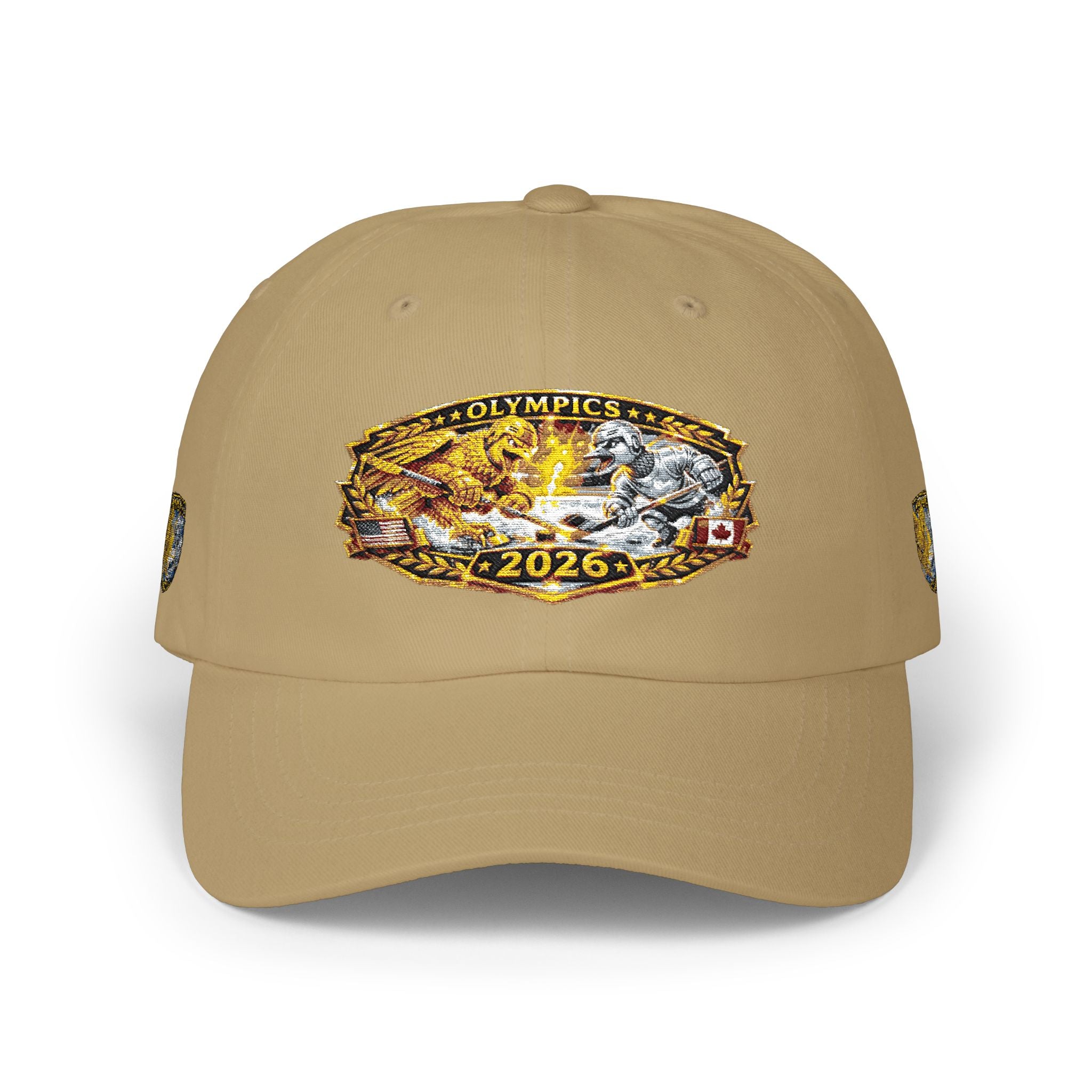 2026 Olympic Champion Dad Cap - Gold Medal Vintage Embroidered Baseball Hat