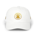 Dad Cap — Gold Buddha Emblem Embroidered Hat