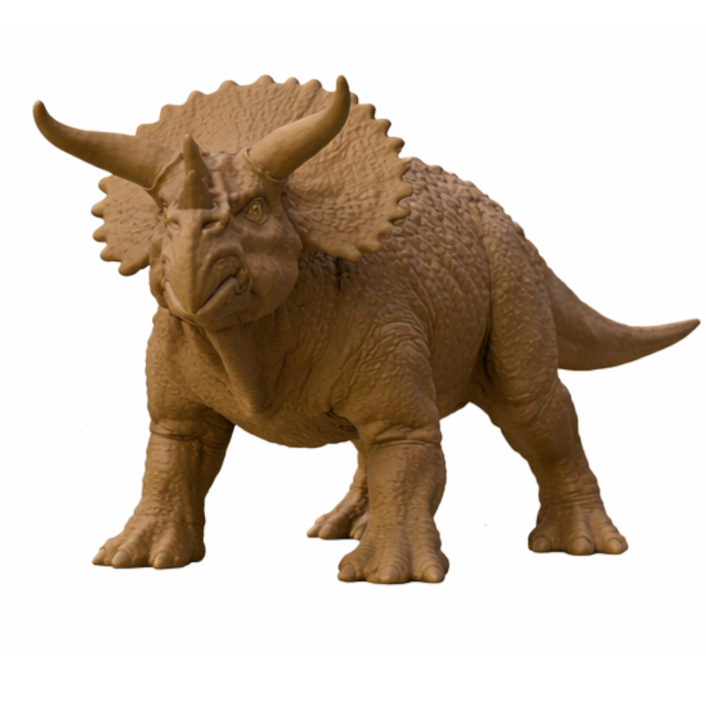 Triceratops 3D Printed Model – Dinosaur Sculpture | PLA & Smooth Nylon | Detailed Prehistoric Collectible | Various Colors