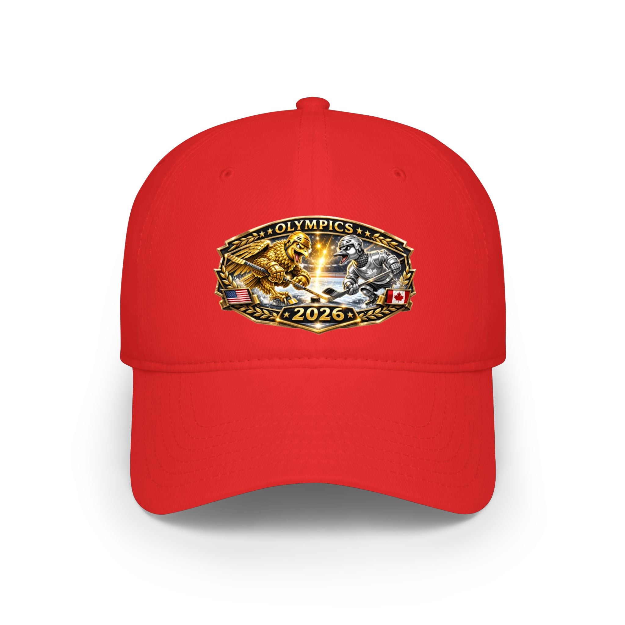 2026 Olympics Wrestling Patch Low Profile Baseball Cap