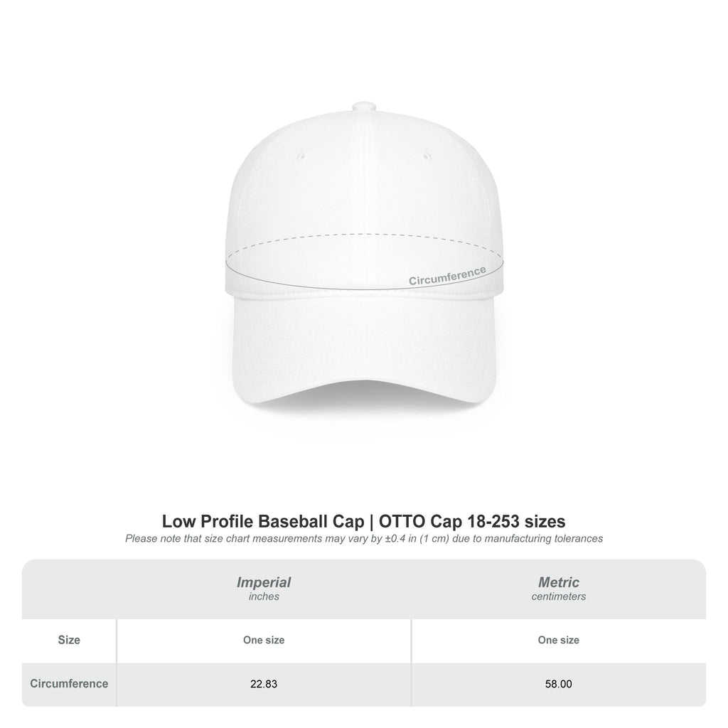 Low Profile Baseball Cap MokshaGoldSculptures