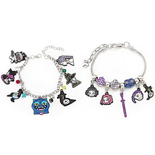 Anime Character Charm Bracelet - K-POP Demon Slayer DIY Pendant Jewelry