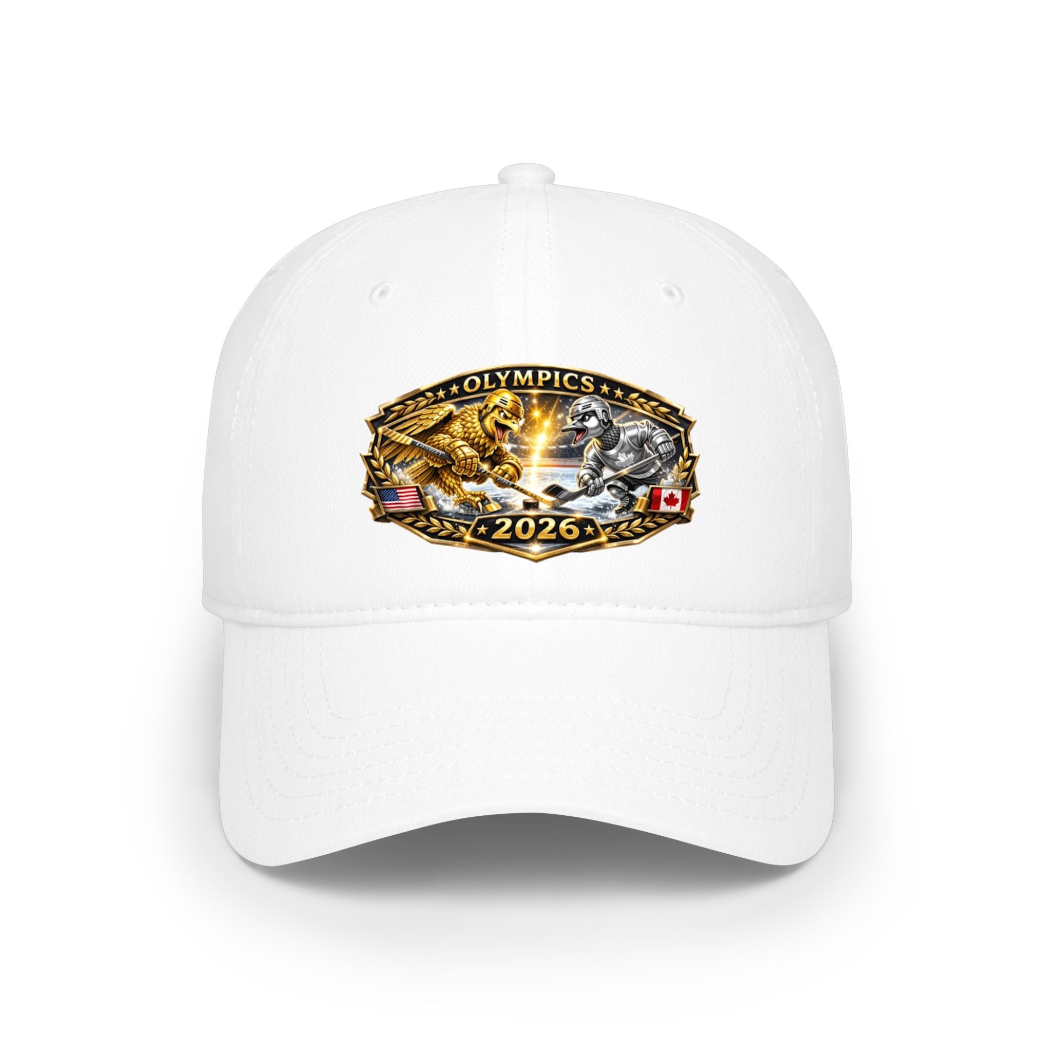 2026 Olympics Wrestling Patch Low Profile Baseball Cap