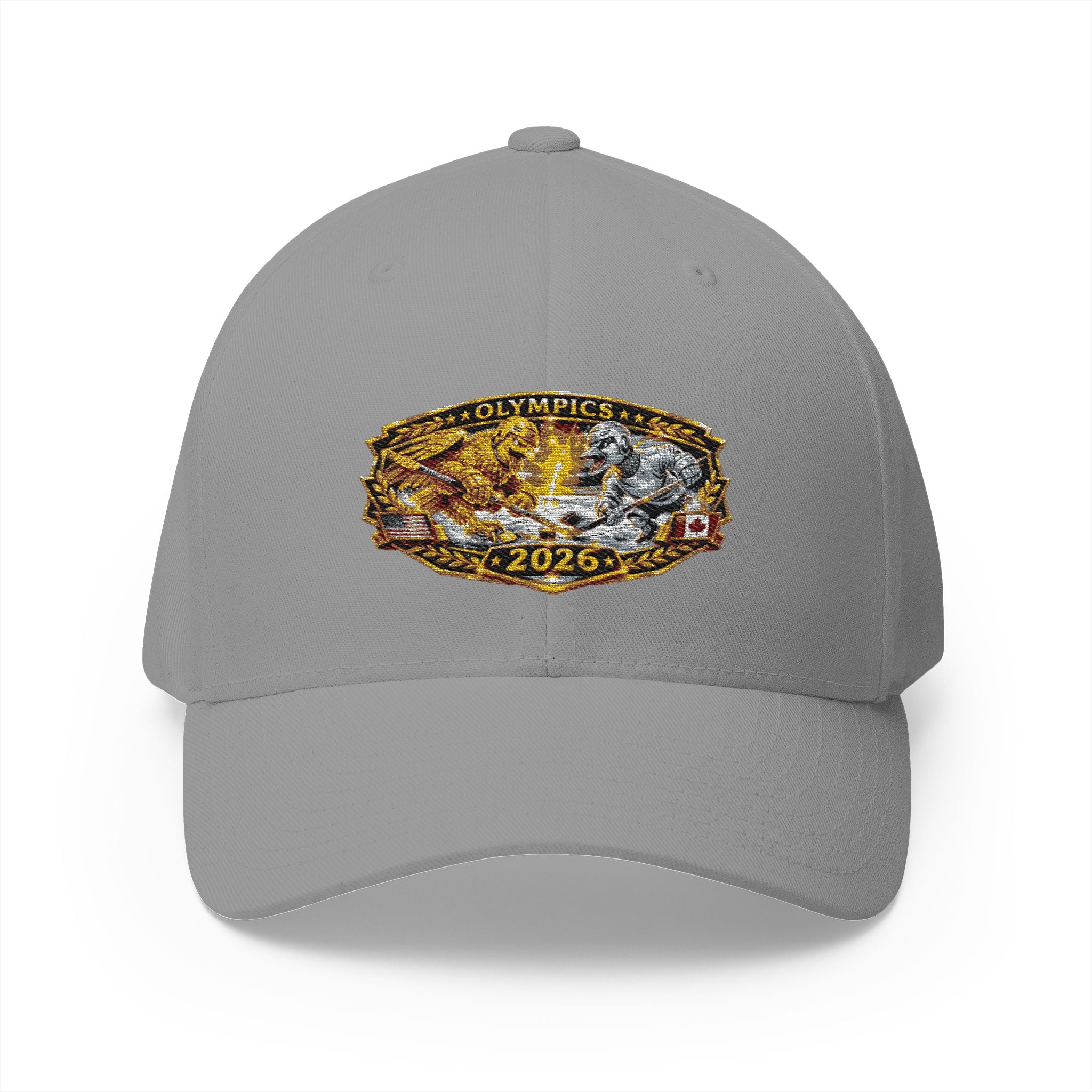 Embroidered Gold & Silver Belt-Style Patch Cap — 2023 Championship Design