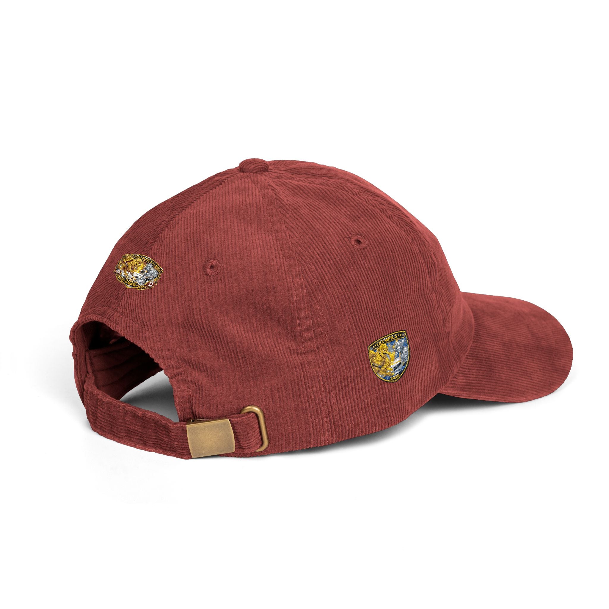 Vintage Corduroy Embroidered Cap — 2026 Trophy Patch Dad Hat