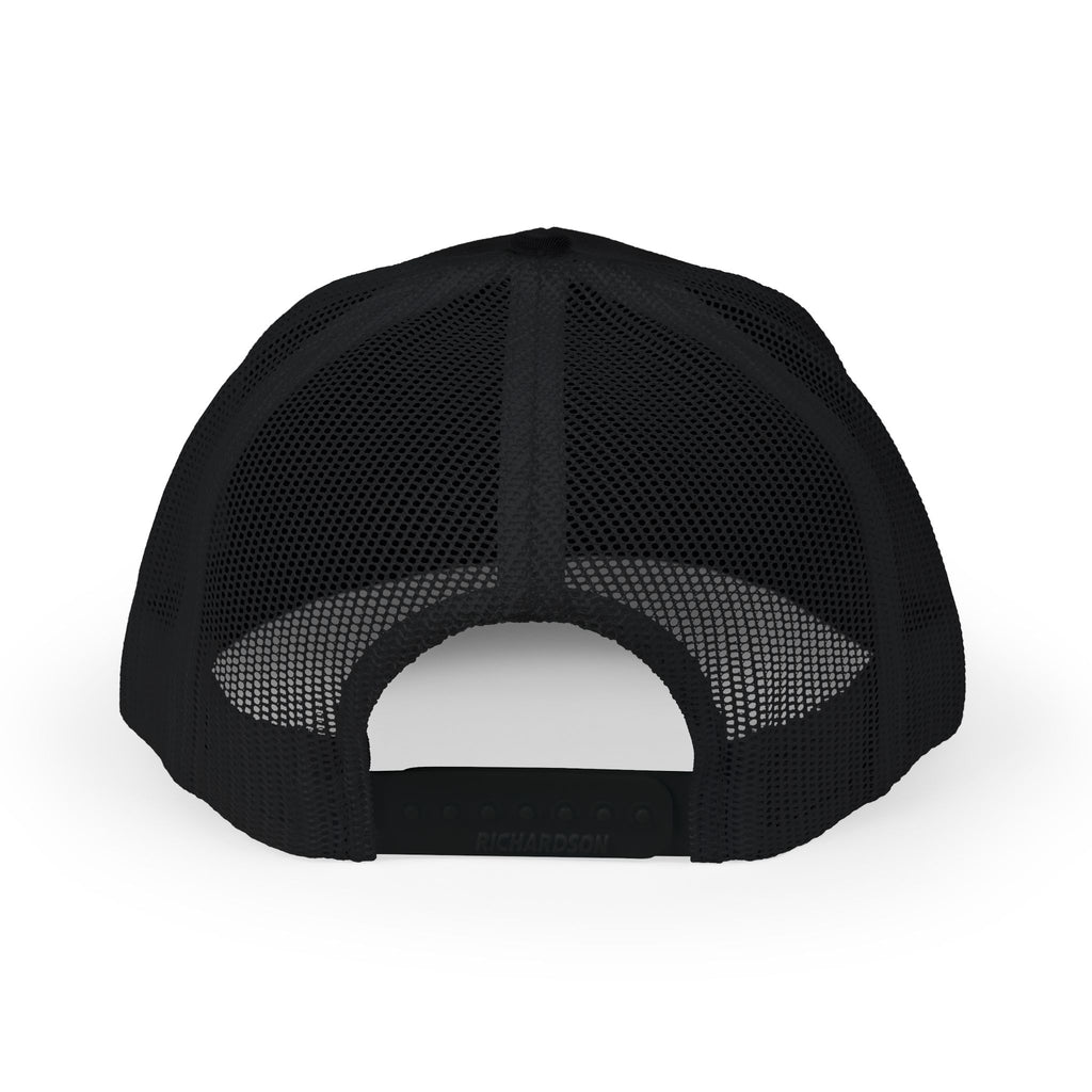 Embroidered Trucker Cap — Gold Seal Logo Snapback