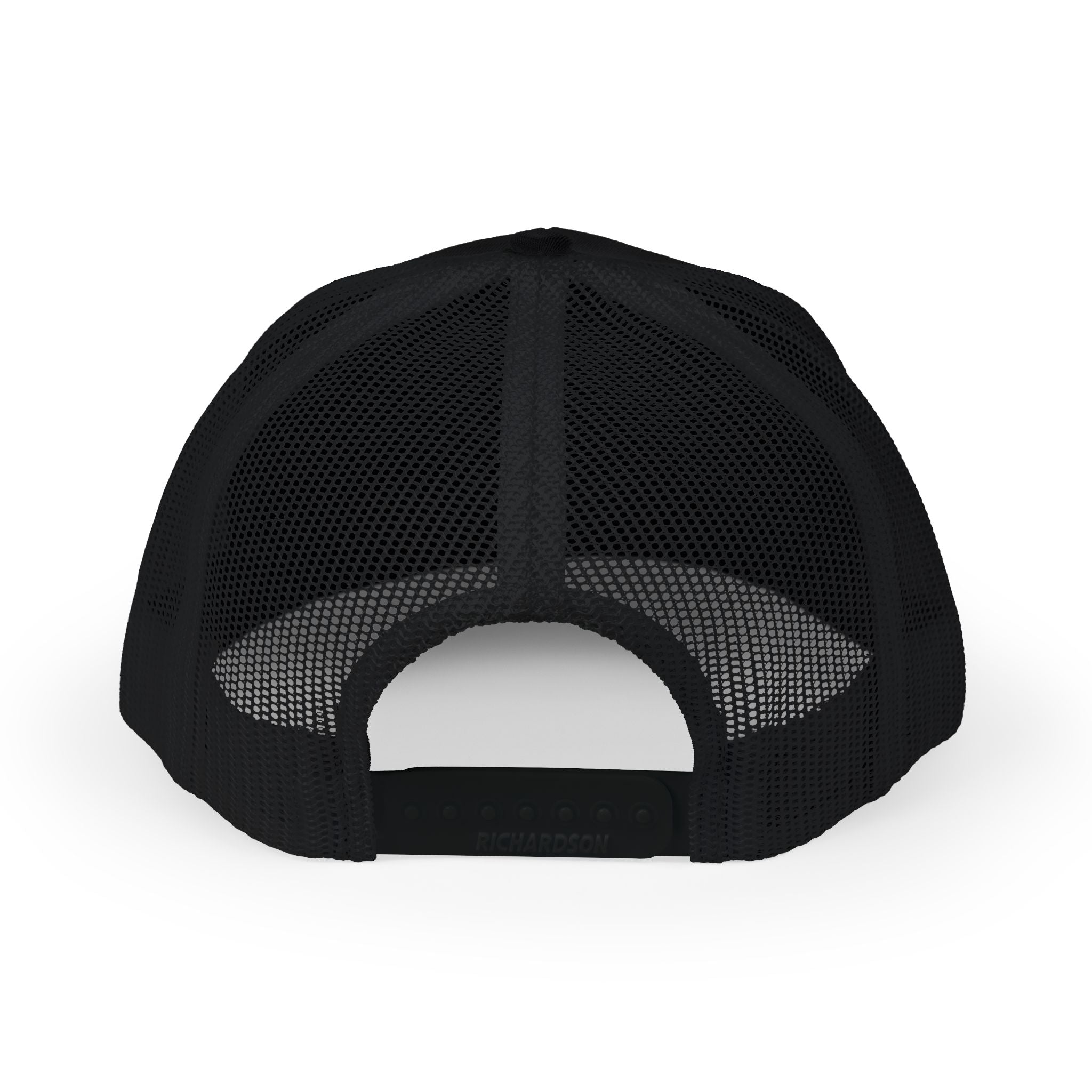 Embroidered Trucker Cap — Gold Seal Logo Snapback