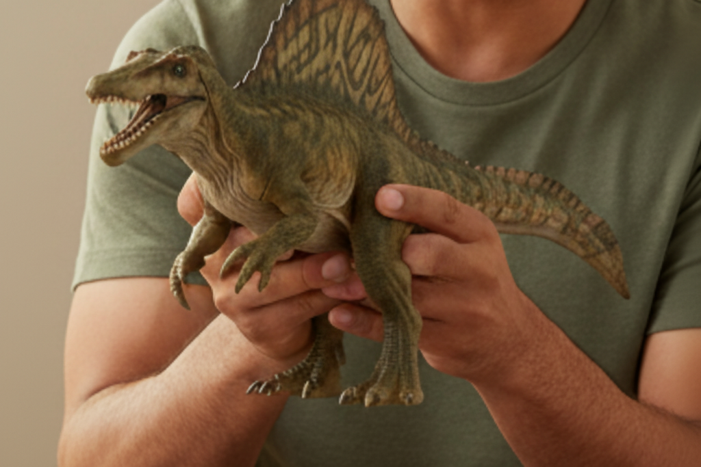 Spinosaurus Dinosaur Model | 3D Printed Miniature | Realistic Dino Figure | Desk Display Collectible | Gift for Dinosaur Lovers